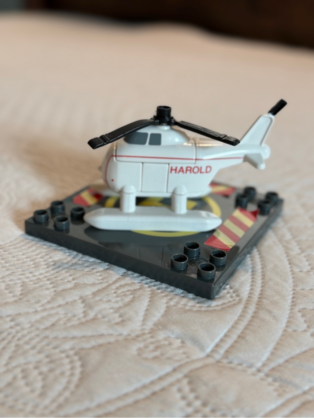 Thomas and Friends Harold Helicopter on Landing Pad